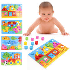 Best for 18 month old: 8 Pack Puzzle Toys For Toddlers 2 3 Years Old Boy And Girl Educational Kids Toys Umtoy Wooden Puzzle Jigsaw Toy Toys Games Jigsaw Puzzles