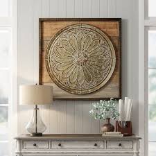 Dakota Fields Wall Decor Birch Lane In 2020 Wooden Wall Decor Medallion Wall Decor Wall Decor