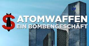 28270056 blz sort code for deutsche bank wilhelmshaven bank in wilhelmshaven city is an 8 digit code used for money transfers with domestic banks in germany. Aktion Abgeschlossen Deutsche Bank Commerzbank Allianz Don T Bank On The Bomb Netzwerk Friedenskooperative