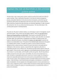 Explain The Role Of Discretion In The Criminal Justice System Legal Studies Year 12 Hsc Thinkswap