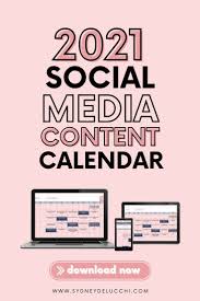 Social Media Content Calendar In 2020 Social Media Content Calendar Small Business Social Media Social Media Advice