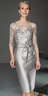 New Graceful Tulle Satin Bateau Neckline Sheath Column Mother Of The Bride Dresses With Lace Appliques B Brides Mom Dress Mother Wedding Dress Groom Dress