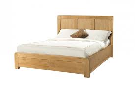 Six large drawers positioned below the bed. Avon Oak 5ft King Size Bed End Drawers Edmunds Clarke Furniture