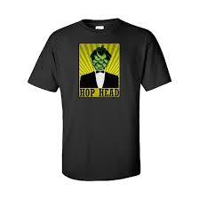 Amazon Com Iamtee Hop Head T Shirt Clothing Wisconsin Shirt Shirts Black Shirt