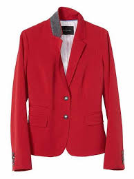 Women Blazers Outerwear Banana Republic Factory Red Blazer Jacket Clothes Design Blazer Fashion
