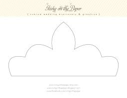 Free Printable Tiara Crown Template Templates Printable Free Diy Crown