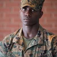 U.S. Marine Corps Gunnery Sgt. Santo Rivera, motor