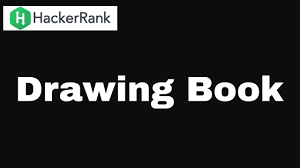 Hackerrank Drawing Book Youtube