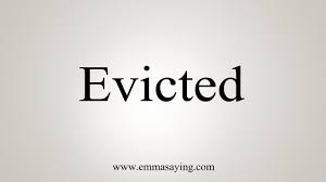 How To Say Evicted Youtube