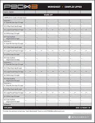 P90x3 Workouts Sheets Free Pdf Download Workout Sheets P90x3 Workout P90x3
