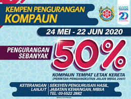 Maybe you would like to learn more about one of these? Majlis Bandaraya Shah Alam Weloveshahalam Staysafestayhome Kempen Pengurangan Kompaun Kembali Lagi Dari 24 Mei Hingga 22 Jun 2020 Jom Rebut Peluang Ini Facebook
