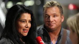 Yvonne Woelke und Peter