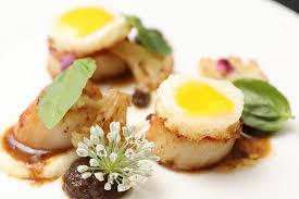 Penang's cuisine shows typical signs as the rest of malaysian food: Hokkaido Scallop With Quail Egg April 2018 New Menu Picture Of Arte Restaurant Penang Penang Island Tripadvisor