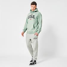 Embroider your name or logo on anything: Men Jogging Pants Usa Embroidery Grey Buy Online