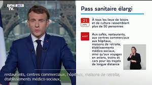 Plusieurs lieux publics dont les salles de sport et les musées voient leur jauge abaissée à 50 personnes. Emmanuel Macron Des Le 21 Juillet Le Pass Sanitaire Sera Etendu Aux Lieux De Loisirs Et De Culture Pour Les Personnes De Plus De 11 Ans