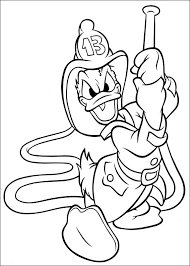 His adorable yet short tempered personality adds to his charms. Firefighter Donald Duck Coloring Page Free Printable Coloring Pages For Kids