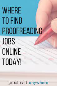 Where Can I Find Proofreading Jobs Online Proofreading Jobs Online Jobs Job