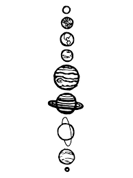 It is available in two. White Planets By Tpdesigns Planet Drawing Planet Tattoos Space Drawings