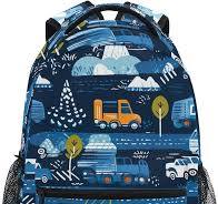 Linda mochila de coche para niño y niña mochila escolar mochilas para  mujeres B0400860, B0400860, Mochilas Daypack