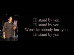 Glee I Ll Stand By You Lyrics Youtube