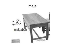 Pada waktu aku telah menyelesaikan pekerjaan, karena letak kantorku yang amat sangat jauh dengan rumah. Benda Yang Ada Didalam Ke Kelas Dalam B Arab