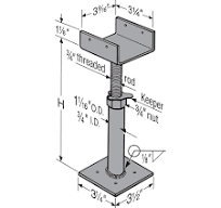 Simpson J57 Floor Beam Levelers – Fasteners Plus