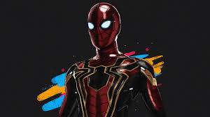 Spider man is part of the movies wallpapers collection. Black Iron Spider Spider Man Wallpaper 4k