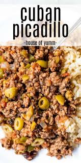 Cuban Picadillo Recipe Ground Beef Recipes For Dinner Beef Dinner Beef Recipes For Dinner