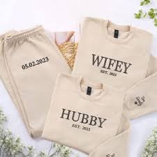Wife and Hubby Tracksuit Set