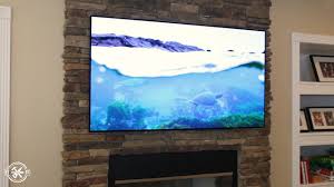 As is the case with any design trend, there are pros and cons. Mounting A Tv Above A Fireplace With Full Video Tutorial Fixthisbuildthat
