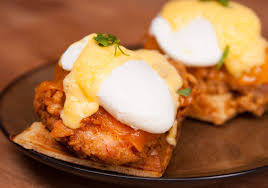 Brunch Is Better With Cheddar Fried Chicken And Waffle Eggs Benedict Recipe Chicken And Waffles Eggs Benedict Recipe Fried Chicken And Waffles