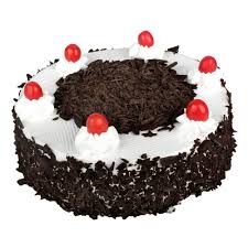 Heart Shape Happy Birthday Black Forest Cake Design Buy Black Forest Round Cake Monginis Fresh Cream Cakes Image Birthday Cake Cake Home Delivery Cake