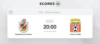 La serena (host) and curico unido (guest) tournament: Deportes La Serena Vs Curico Unido Head To Head For 24 January 2021