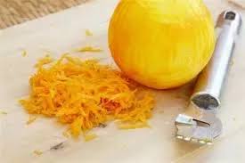 It's orange peel that has been grated very finely using a zester, or the fine grating side of a food grater. What Are Some Substitutes For Orange Zest In A Recipe Quora