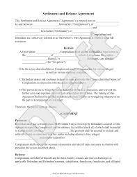 Forms are available in pdf and rtf (rich text format) formats. Free Settlement And Release Agreement Free To Print Save Download