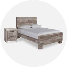 Wood beds and their accompanying furniture are sturdy and hardwearing and are often made from solid wood, engineered wood or a combination. Kids Bedroom Sets Ashley Furniture Homestore