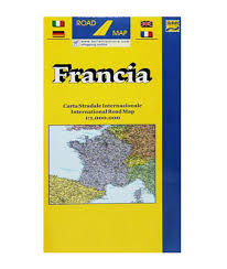 Francia europa occidentale europa paesi home unimondo. Francia Cartina Stradale Scala 1 1 000 000 Carta Mappa Poster Belletti Ebay
