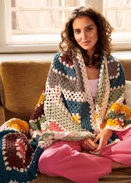 Dieser pinnwand folgen 217 nutzer auf pinterest. Lana Grossa Decke Organico Filati Hakeln No 3 Modell 16 Filati Strickmodelle Modell Pakete Stricken