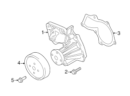 Water Pump For 2014 Ford Fusion Ford Parts Quick