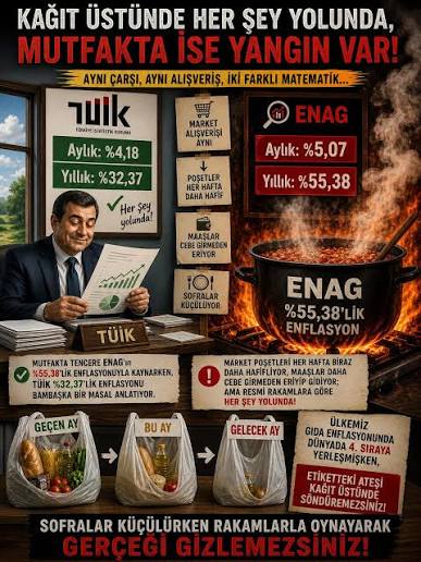 Cebimizdeki Yangın: Enflasyon Rakamları Ne Anlatıyor?