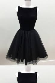 Short Black And Blue Prom Dress Custom Made Admirable Short Black Simple A Line Cute Prom Dresses Black Prom Dress Short Black Prom Dresses