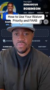 How to use your Waiver Priority & FAAB Budget in Fantasy Football