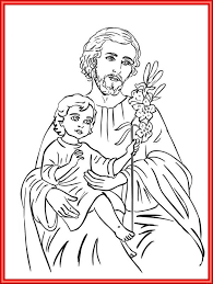 Make it a novena (9 day prayer) and pray for health and protection! St Joseph Coloring Pages Coloring Home