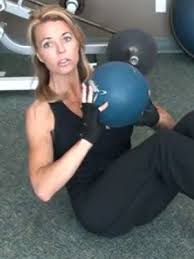 free workout routines at womansday com medicene ball