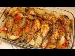 Cuisse De Poulet Aux Pommes De Terre Et Legumes Facile Cuisine Rapide Youtube Food Tagine Cooking