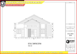 Rencana anggaran biaya project : Download Gambar Kerja Rumah Type 90 Pdf Dwg Lengkap Kursus Arsitek Surabaya