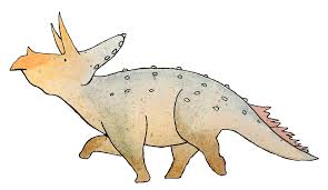 Triceratops Horridus Sticker By Lizolb Dinosaur Illustration Dinosaur Outline Dinosaur