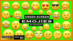 A huge range of free emoji images are available from sites like emojicopy, as well as from smartphone apps. Pack 01 Top 30 Animated Green Screen Emoji Free Download Emojies Green Screen Free Download Youtube