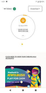 So if you really want to get that deposit for a home, or save enough for a dream holiday, name your goal, work out how much you can save each month and get started. Cara Buat Goal Maybank2u Mudah Untuk Menabung Setiap Bulan