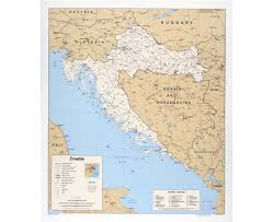 Austria | horario, canal de tv en españa, méxico, eeuu y sudamérica, streaming online y alineaciones. Mapas De Croacia Coleccion De Mapas De Croacia Europa Mapas Del Mundo